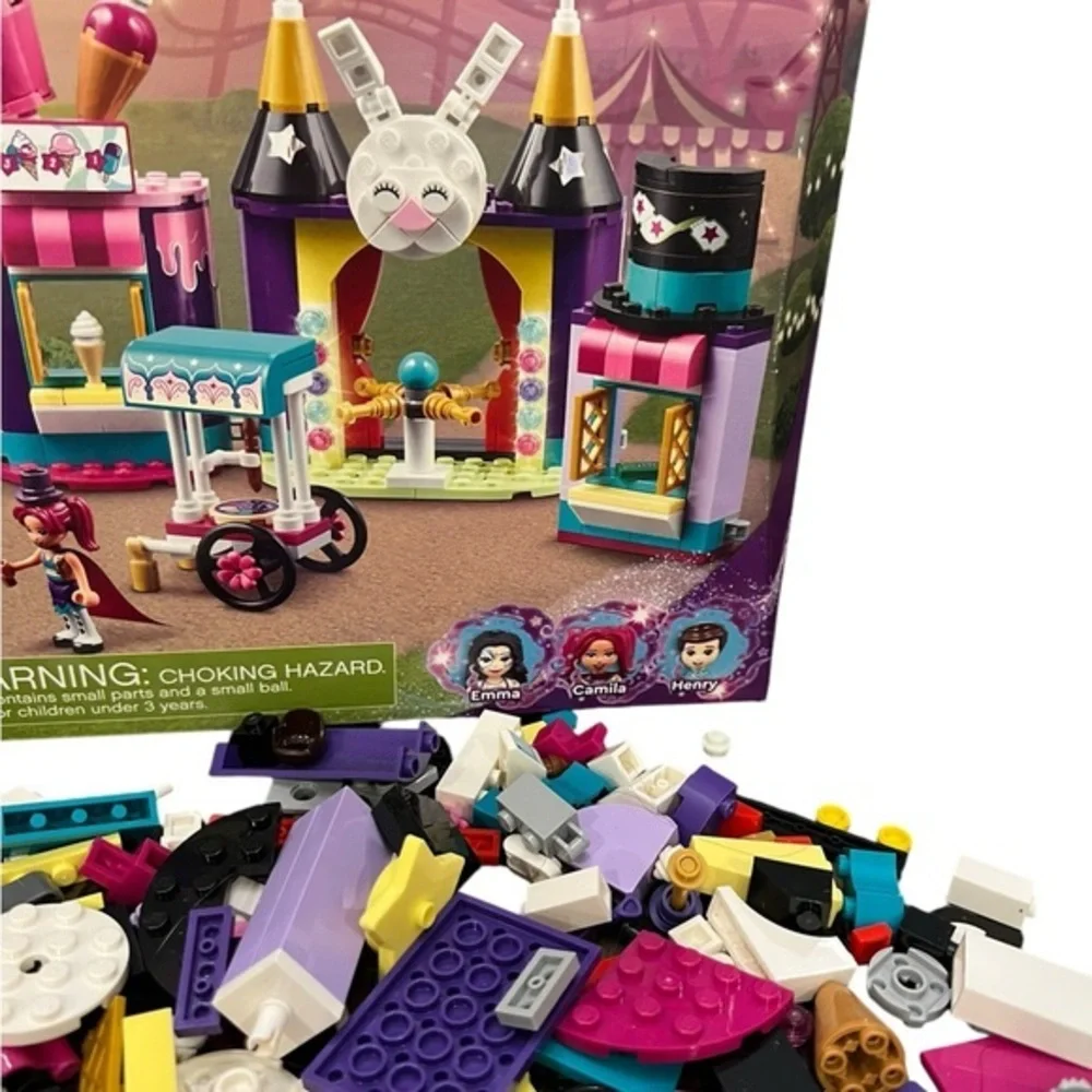 Lego Friends Magical Funfair Stalls 41687 Building Toy Colorful Fun - Picture 3 of 7